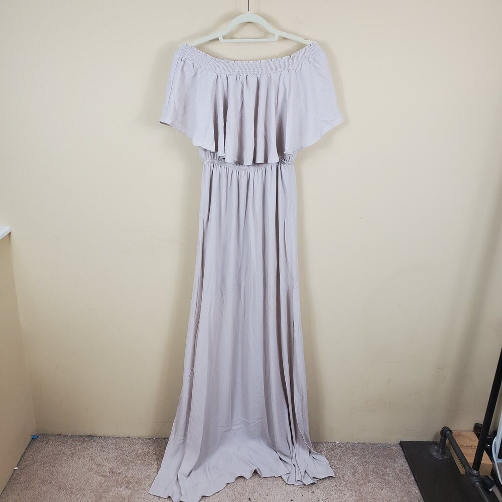 Show Me Your Mumu Hacienda Maxi Dress in Show Me The Ring Crisp Women's Size M